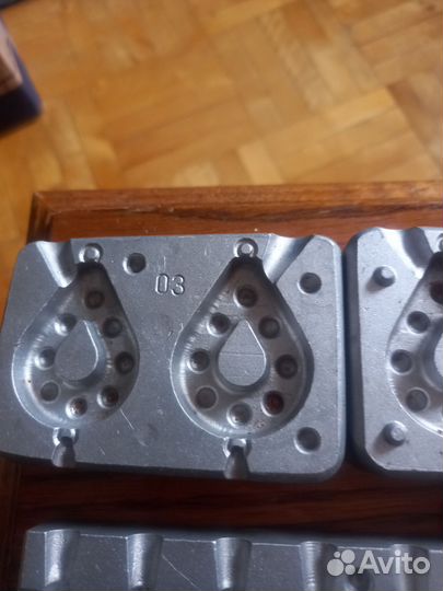 Формы для рыболовных грузил