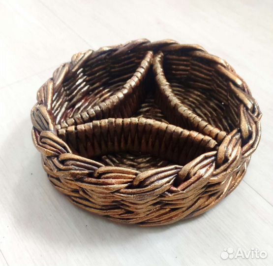 Плетеные изделия из бумажной лозы