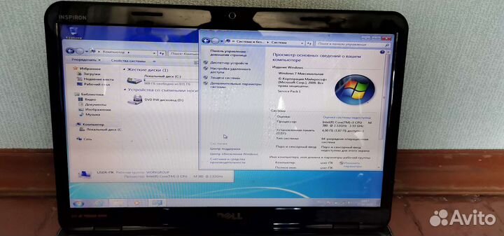 Ноутбук dell inspiron m5010