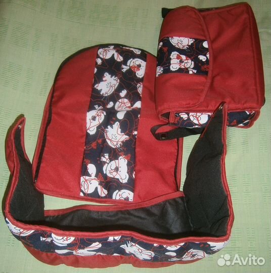 Сумка к коляске, матрас, колёса, бутылочка, соска
