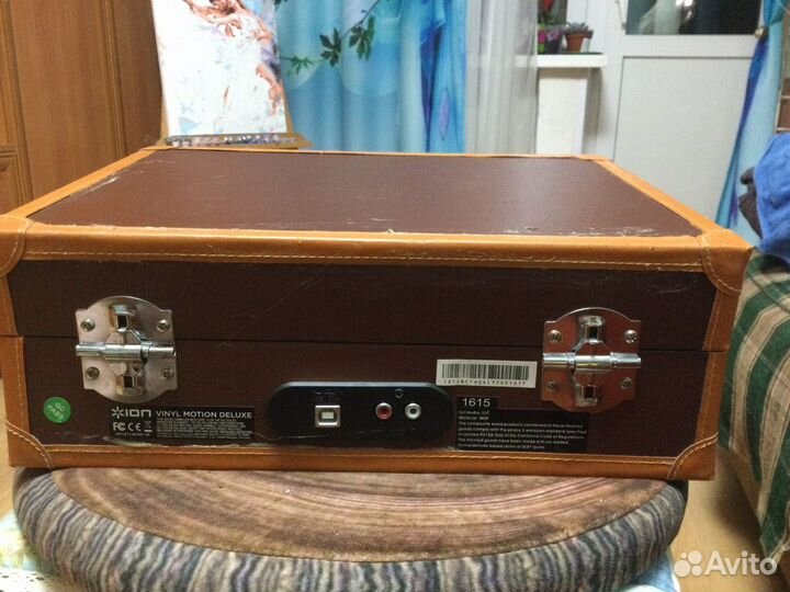 Виниловый проигрыватель ION vinyl motion deluxe