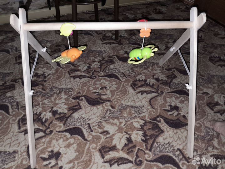 Деревянный мобиль монтессори