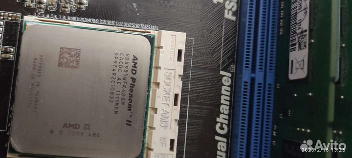 Материнская плата am3 комплект