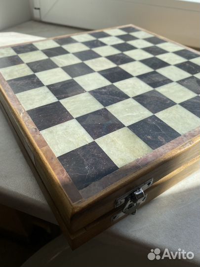 Шахматы ручной работы из Индии