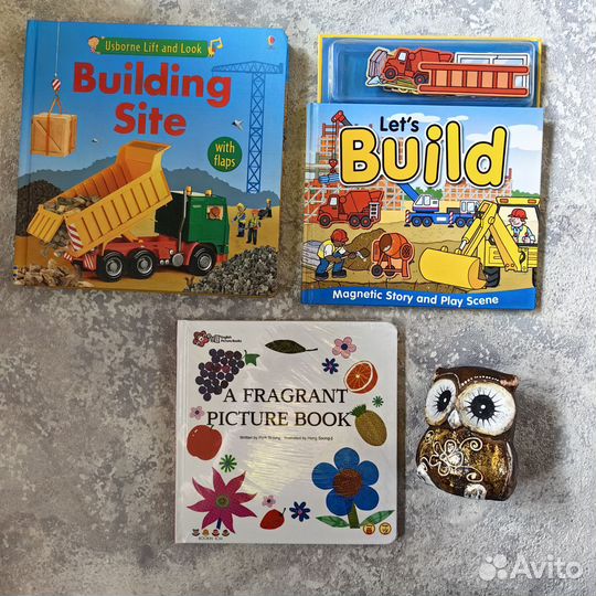 Книга на английском с запахом для детей