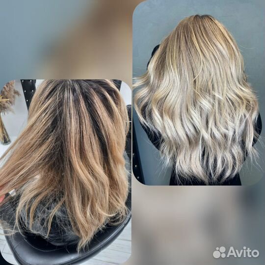 Модель на сложное окрашивание бесплатно