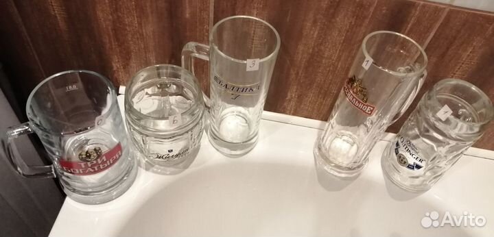 Пивные кружки фирменные