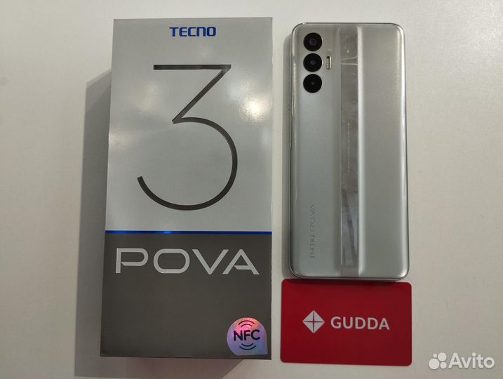 TECNO Pova 3, 6/128 ГБ