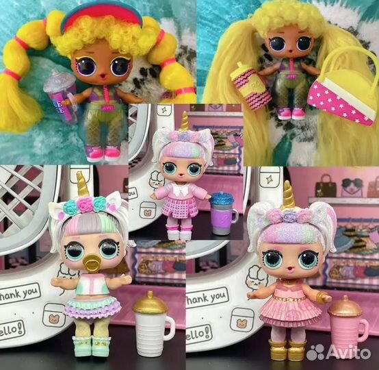 Кукла лол Бон бон Инстаголд Единорожка новые