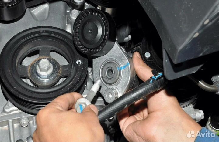 Замена приводн. ремня Ford Focus 2011-2015