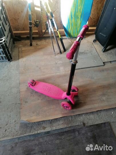 Самокат детский трехколесный