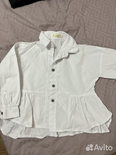 Блузка школьная 128