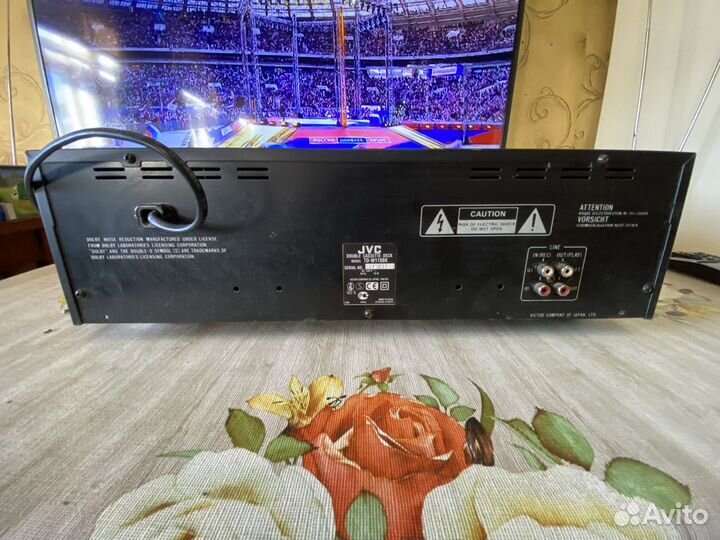 Дека кассетная JVC