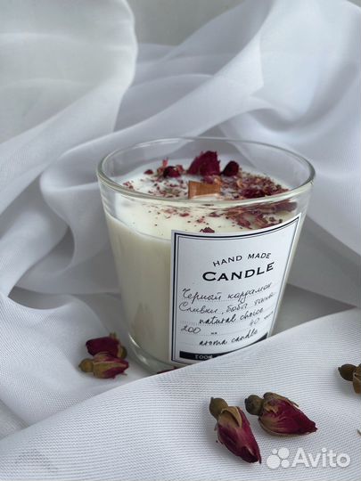 Свечи из соевого воска