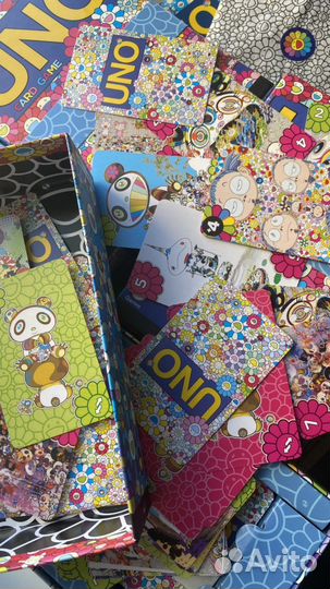 Игра карты uno x takashi murakami