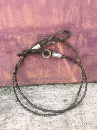 Трос стальной буксировочный СССР