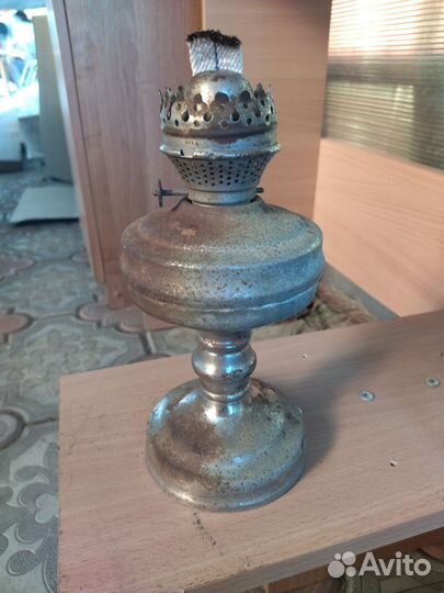 Настольная керосиновая лампа СССР
