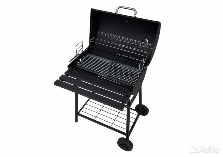 Угольный гриль-бочка chef-master 66