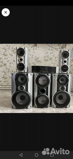 Колонки от муз. центра Panasonic sa-vk 825d