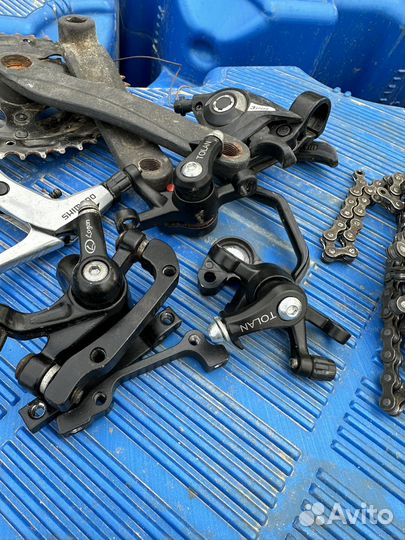 Запчасти для велосипеда shimano,тормоза