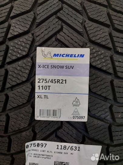 Michelin X-Ice Snow SUV 275/45 R21 110T