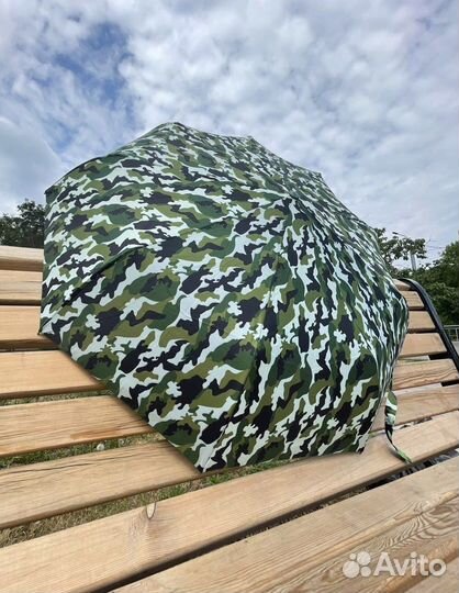 Зонт автоматический хаки