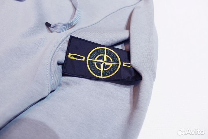 Худи Stone Island Светло - Голубой (M - XXL)