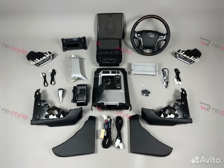 Рестайлинг салона Toyota Land Cruiser 200