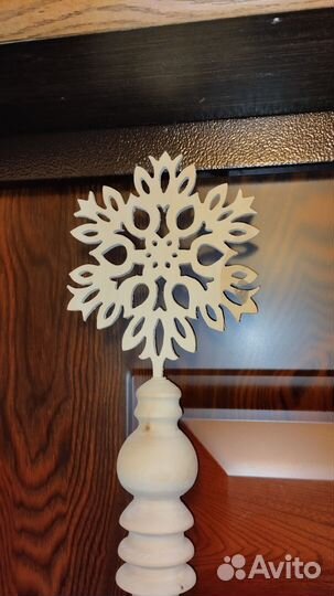 Посох Деда Мороза двухметровый