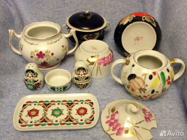 Сахарницы, маслёнка СССР