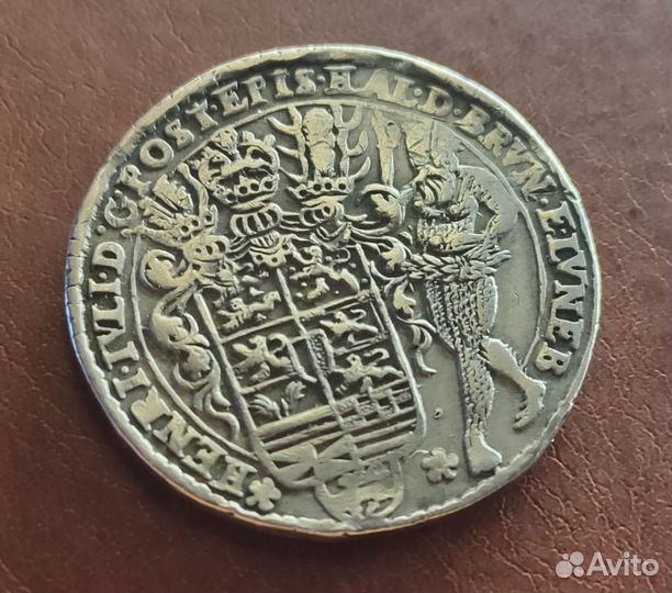 Брауншвейг-Вольфенбюттель Талер Люгенталер 1597год