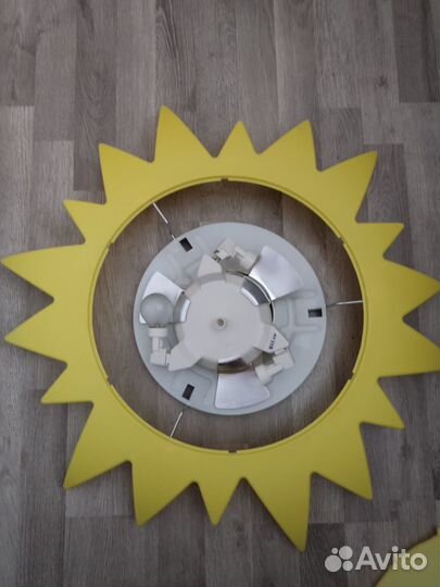 Люстра солнце в детскую