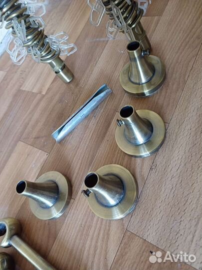 Гардина для штор металлическая