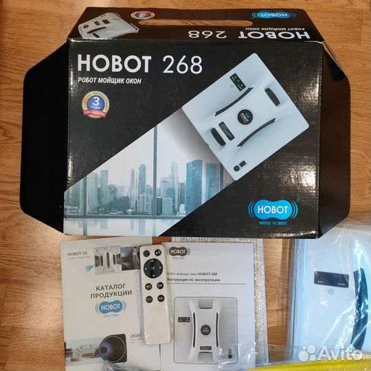 Робот для чистки стекла hobot 268