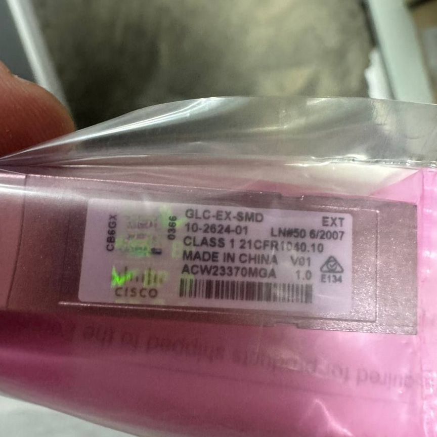 [GLC-EX-SMD] Трансивер Cisco Оригинал Glc-Ex-Smd