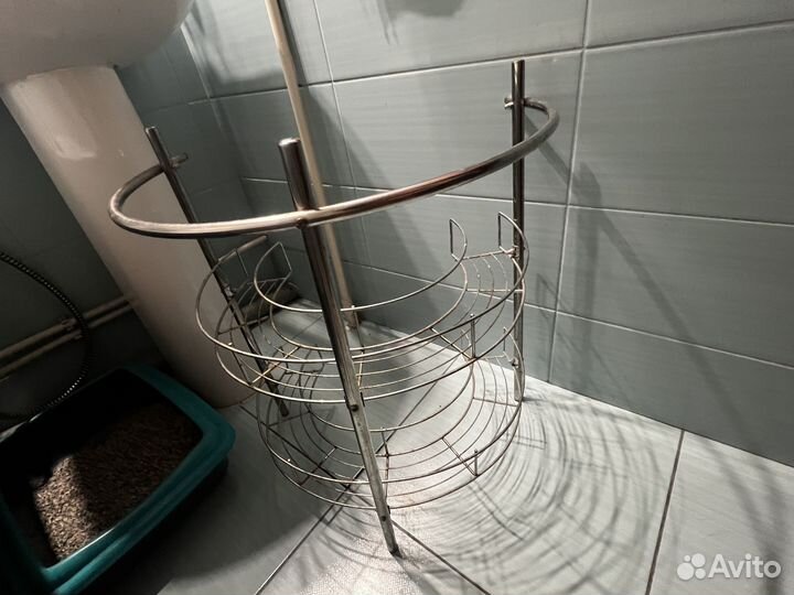 Стеллаж металлический под раковину