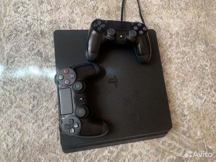 Sony playstation 4 slim+47 игр