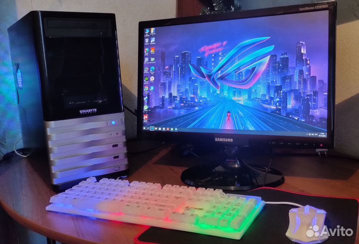 Игровой пк в сборе на intel core i7