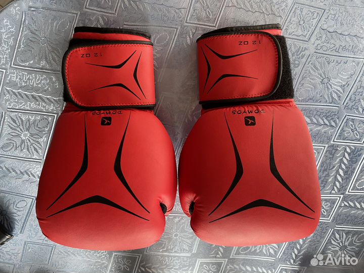 Боксерские перчатки 12 oz Domyos air cooling