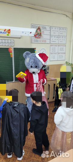 Ростовая кукла мишек и зайчиков