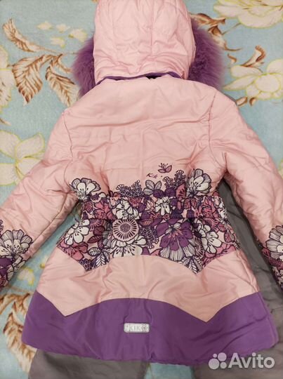 Костюм зимний на девочку, р-р 110