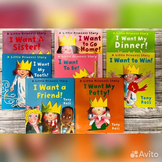 Little Princess by Tony Ross 20 английский книг