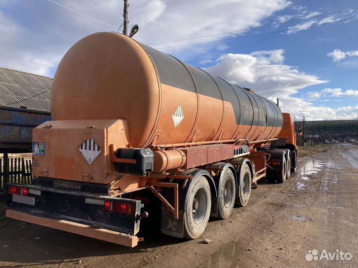 Полуприцеп битумовоз Бецема БЦМ-14.5, 2008