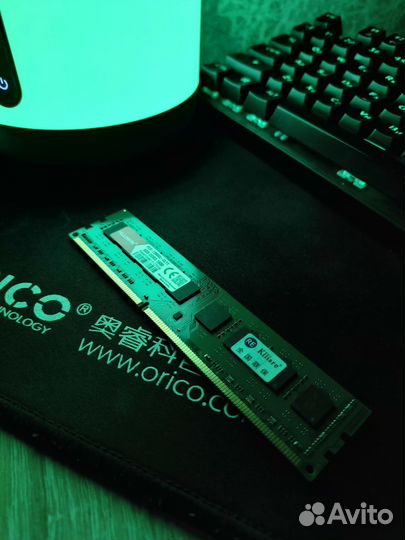 Оперативная память kllisre ddr3 8 gb 1600
