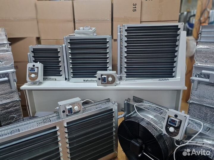 Тепловентилятор водяной Nefedtorg