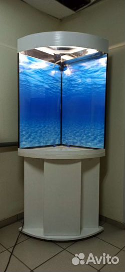 Аквариум 200 свет биофильтр фон подставка