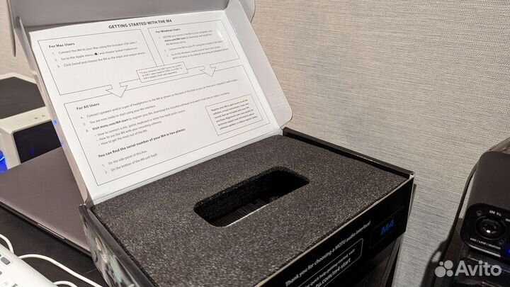 Внешняя звуковая карта Motu M4