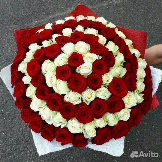 101 роза Доставка Цветы Букеты