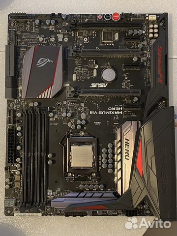 Процессор i5 9600k + Asus Maximus viii Hero купить в Москве ...