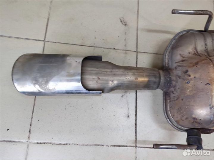 Глушитель задняя часть Opel astra H 2010